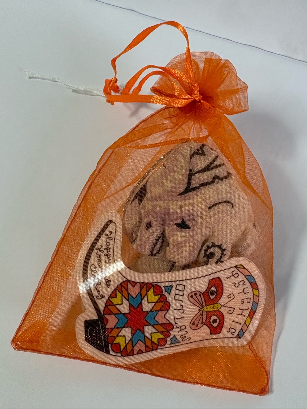 NWT Free People Psychic Outlaw Bandana Shroom Ornament - Picture 3 of 5